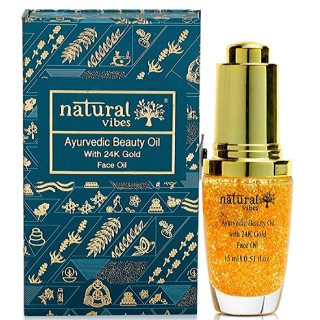 Natural Vibes Ayurvedic Gold Beauty Oil